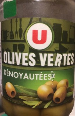 Olives vertes dénoyautées - 7372151559915