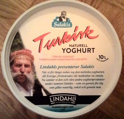 Salakis Turkisk naturell yoghurt - 7392672104104