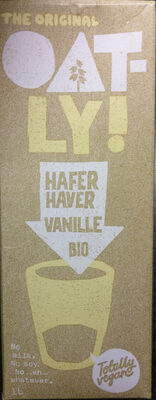 Oatly Haferdrink Vanille Bio - 7394376615917