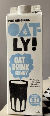 Oatly skinny oat milk - 7394376665011