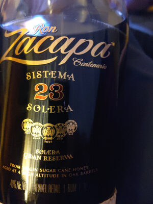 Rum Zacapa sistema 23 solera - 7401005008603