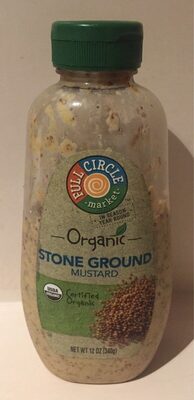 Organic Stone ground mustard - 7464876203713
