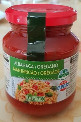 Salsa  de tomate con albahaca y oregano - 7480062179839