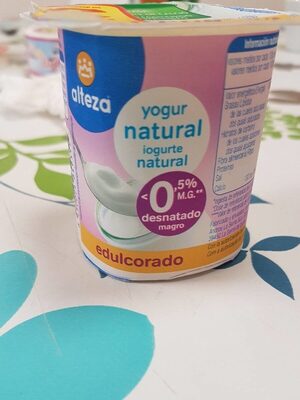 Yogur natural edulcorado alteza 0% - 7480080309355