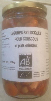 Legumes biologiques pour couscous - 74982158