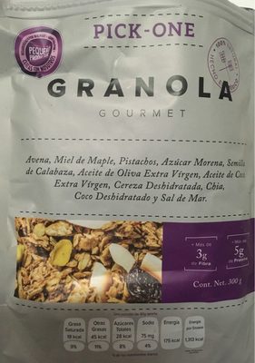 Granola gourmet - 7500326323072