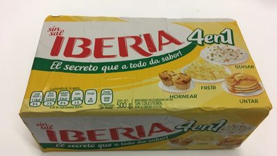 Margarina Sin Sal 4 en 1 Iberia - 7501032600648