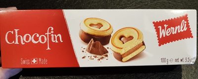 Wernli Biscuit Chocofin 100 Gr - 7610037000893