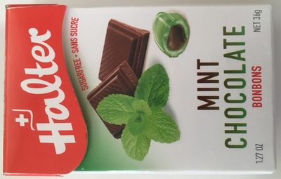 BONBON HALTER SANS SUCRE MENTHE CHOCOLAT - 7610114030430
