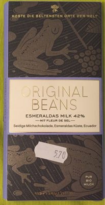 Esmeraldas Milk 42%, 70 GR Stück - 7610148308888