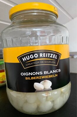 Oignons Blancs Hugo Reitzel 1.6 Kg, 1 Bocal - 7610161124045