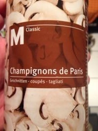 M-Classic Champignon de Paris geschnitten - 7610200017864