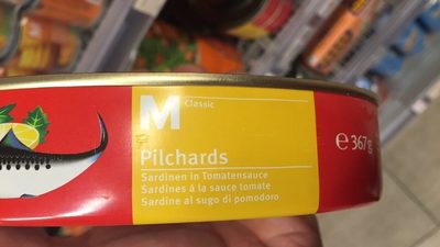 Pilchards : Sardines à la sauce tomate - 7610200027078