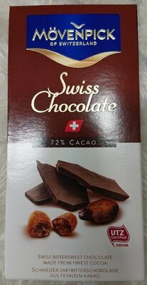 Swiss Chocolate 72% cacao - 7610202438391