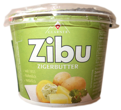 Zibu Zigerbutter 80g - 7610207740260