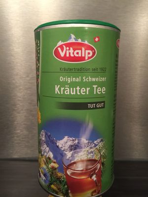 Vitalp, Schweizer Kräutertee - 7610369407650