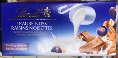 Chocolat Suisse Extra-Fin Raisins Noisettes - 7610400010368