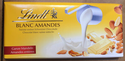 Blanc Amandes Chocolat blanc suisse extra fin - 7610400070393