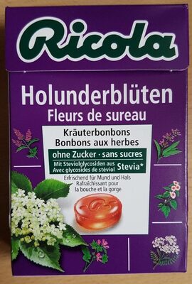 Ricola Fleurs de sureau / Holunderblüten - 7610700002452