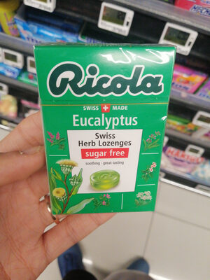 Ricola Eucalyptus sugar free - 7610700607022