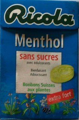 Ricola Menthol Extra-frais - 7610700612064