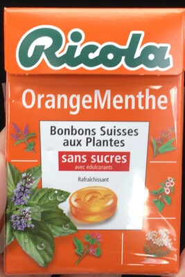 Orange Menthe sans sucres avec édulcorant provenant de la stévia - 7610700922361