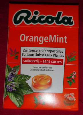 Ricola Orange Mint S. S. En Box 20X50G - 7610700947340