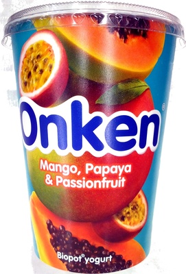 Onken Mango, Papaya & Passionfruit - 450 G - 7610900037360