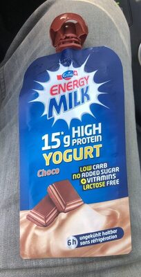 Energy Milk 15 G high protein Yogurt - 7610900229031