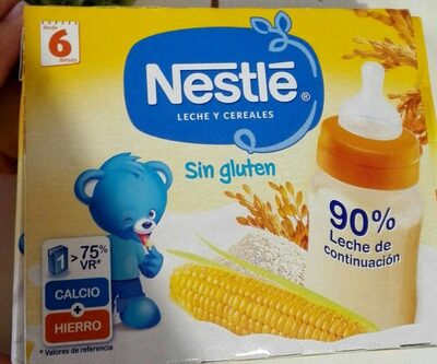 Leche y cereales sin gluten - 7613031274666