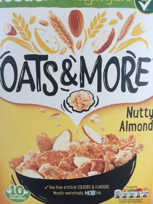 Nestle Oats And More Almond Cereal 425G - 7613031356225