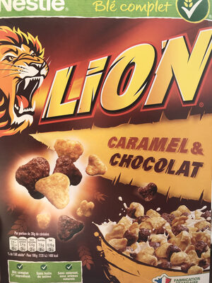 Céréales Lion caramel & chocolat - 7613032192570