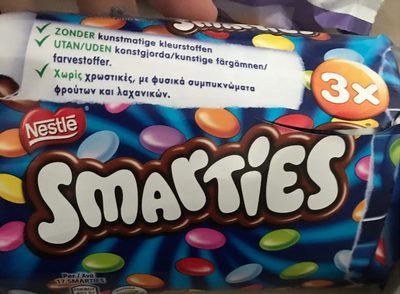 Smarties 3x38g Packung Nestlé - 7613032230180