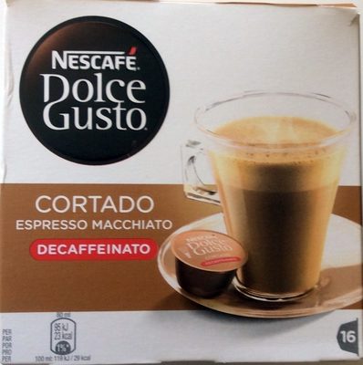 Dolce Gusto cortado decaffeinato