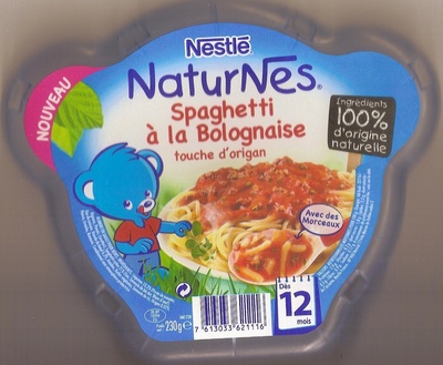 Spaghetti sauce à l'italienne, touche d'origan  - 7613033621116