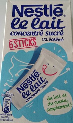 Le lait concentré sucré demi-écrémé - 7613033635410