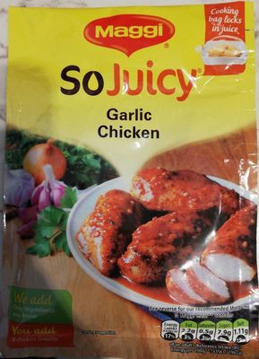 Maggi So Juicy Garlic Chicken 30G - 7613033910074