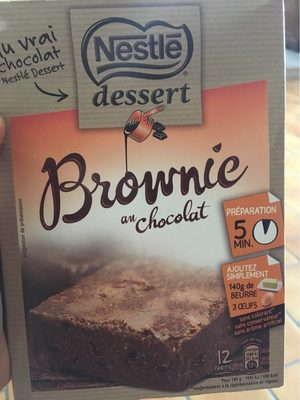 405G Preparation Brownies Chocolat Nestle - 7613034062864