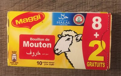 Bouillon Cube Maggi Mouton Halal - 7613034189714