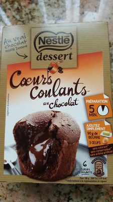 Coeurs coulants au chocolat - 7613034371522