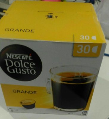 Nescafé Dolce Gusto 30kaps / 240G Grande Kahvikapseli - 7613034389381