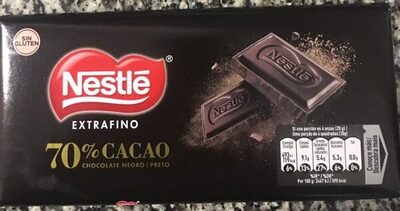Chocolate negro extrafino de cacao sin gluten - 7613035310506