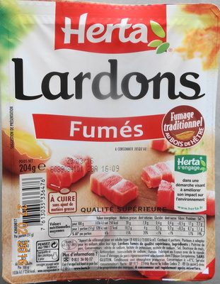 Lardons fumés Herta - 7613035336476