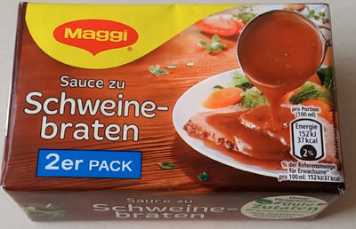 Maggi Delikatess Sauce zu Schweinebraten 2x250ml - 7613035441927