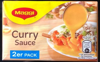 Maggi Curry-Sauce ergibt 2x 250 ml - 7613035442047