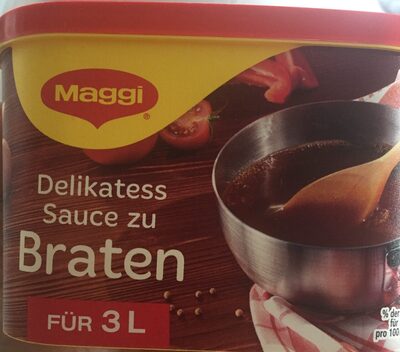 Maggi Delikatess Sauce zu Braten ergibt 3 ltr - 7613035442108