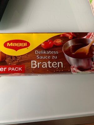 Maggi Delikatess Sauce zu Braten ergibt 3x 250 ml - 7613035442344