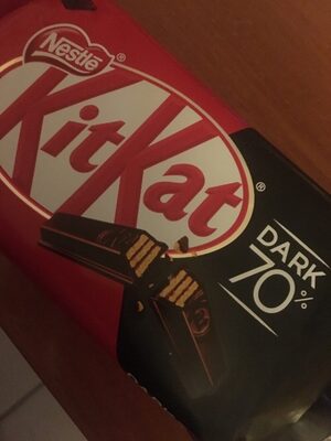 Kit Kat - Barritas de galleta recubiertas de chocolate negro - 7613035510579