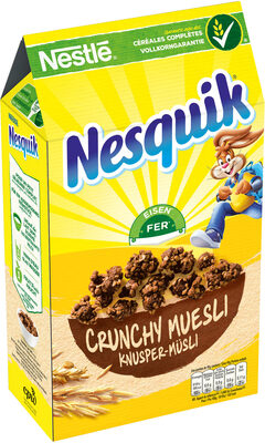 NESQUIK Céréales Petit Déjeuner Crunchy Mueslis - 7613035771758