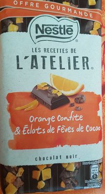 Orange confite éclats de fèves de cacao - 7613036032223